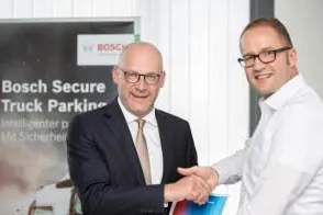 Bild: ADAC TruckService und Bosch Secure Truck Parking wollen Lkw-Parkplatznot beenden