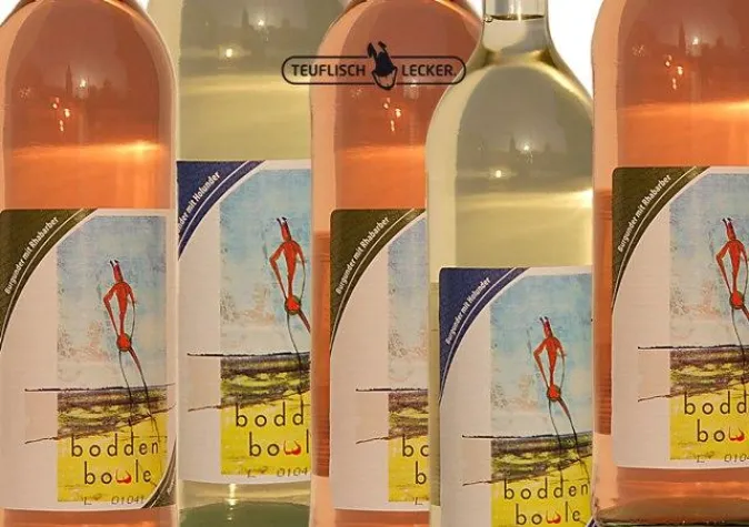 Bild: Der Biergarten Hit im Sommer 2011: Burgunder mit Rhabarber