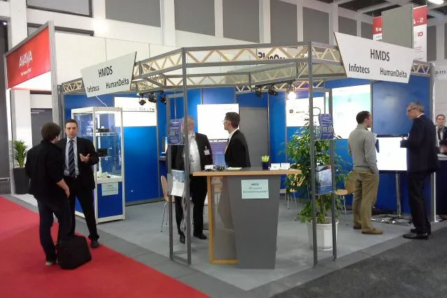 Infotecs mit neuem Vertriebspartner HMDS bei der conhIT Bild: Infotecs mit neuem Vertriebspartner HMDS bei der conhIT