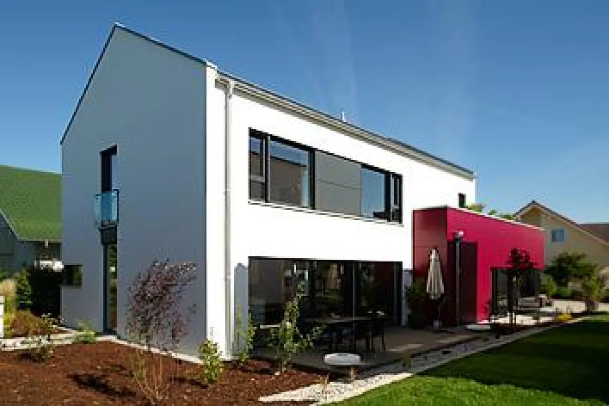 Außenaufnahme des Generation X - Hauses