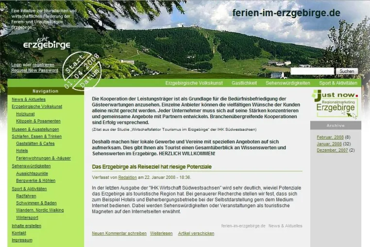 Bild: Gemeinsamer Webauftritt bringt Erfolg