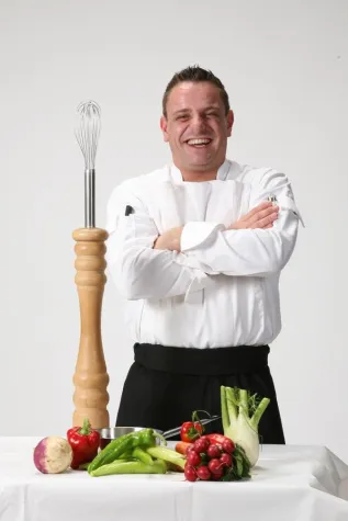 Bild: Weltneuheit - Kochjacke mit austauschbarem Vorderteil