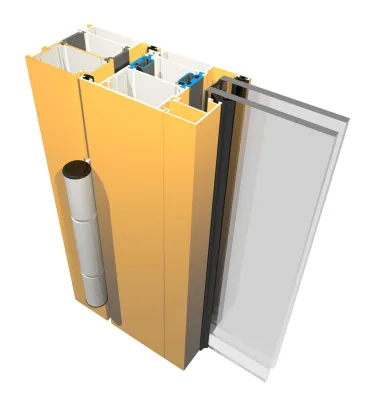 Bild: BAU 2007: Patentierter Schiebeisoliersteg verhindert Auswirkungen des Bimetalleffekts