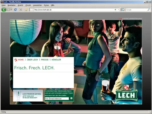 Bild: TYSKIE und LECH in Deutschland mit neuem Internetauftritt