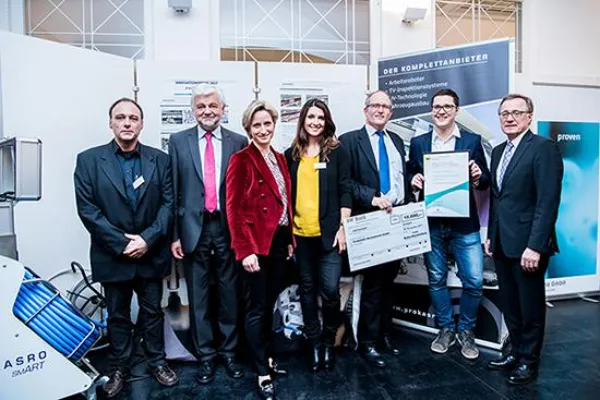 ProKASRO gewinnt den Innovationspreis des Landes Baden-Württemberg 2017 Bild: ProKASRO gewinnt den Innovationspreis des Landes Baden-Württemberg 2017