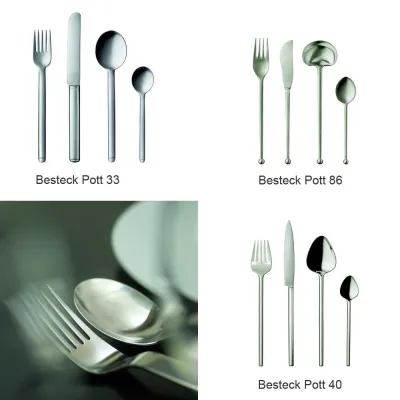 Ein Muss als Geschenk für den Hochzeitstisch: Festliche Bestecke von POTT Bild: Ein Muss als Geschenk für den Hochzeitstisch: Festliche Bestecke von POTT