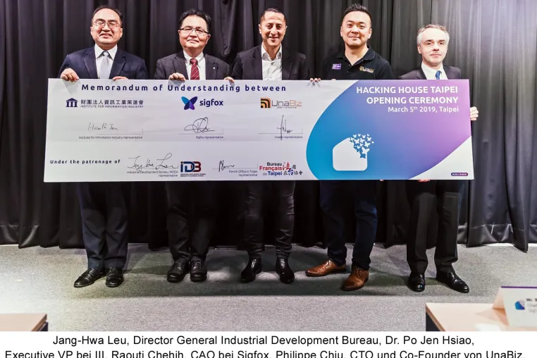Bild: Sigfox IoT Hacking House in Taipeh eröffnet