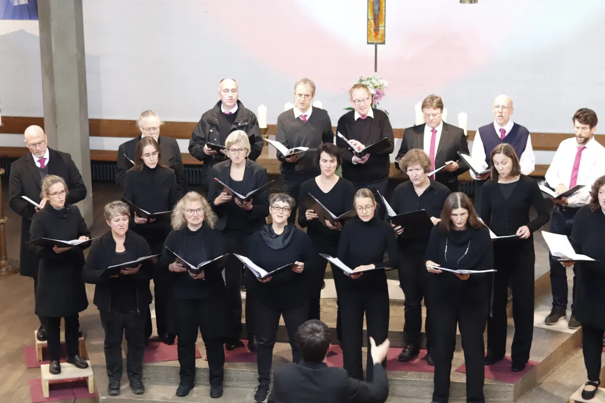 vox nova in der Nazarethkirche, München, 17.10.2021 (© vox nova e. V., Fotograf: Christian Seidler)