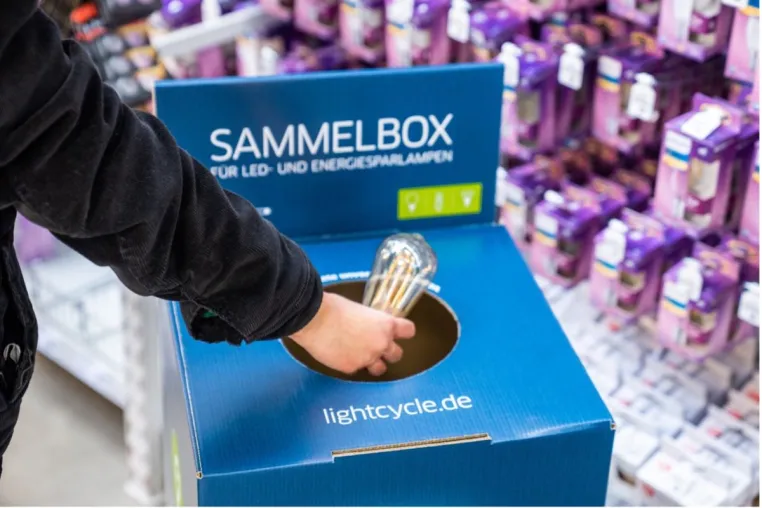 Bild: Licht-Tipps zur Europäischen Woche der Abfallvermeidung: Lampen und Verpackung richtig recyceln