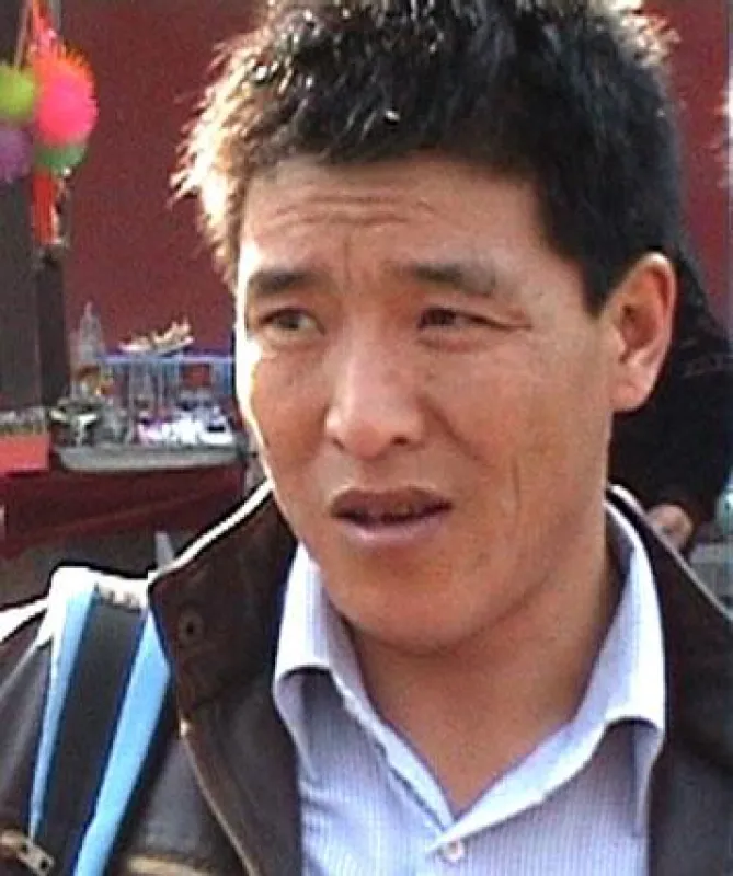 Dhondrup Wangchen, der Autor des Films