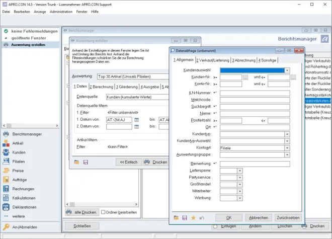 Neues APRO.CON Management-Modul: Alle Unternehmenszahlen auf einen Blick Bild: Neues APRO.CON Management-Modul: Alle Unternehmenszahlen auf einen Blick
