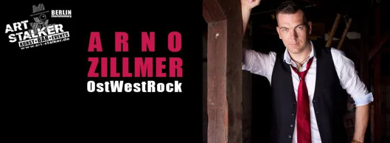 Bild: Der Rock-Poet ARNO ZILLMER live im ART Stalker