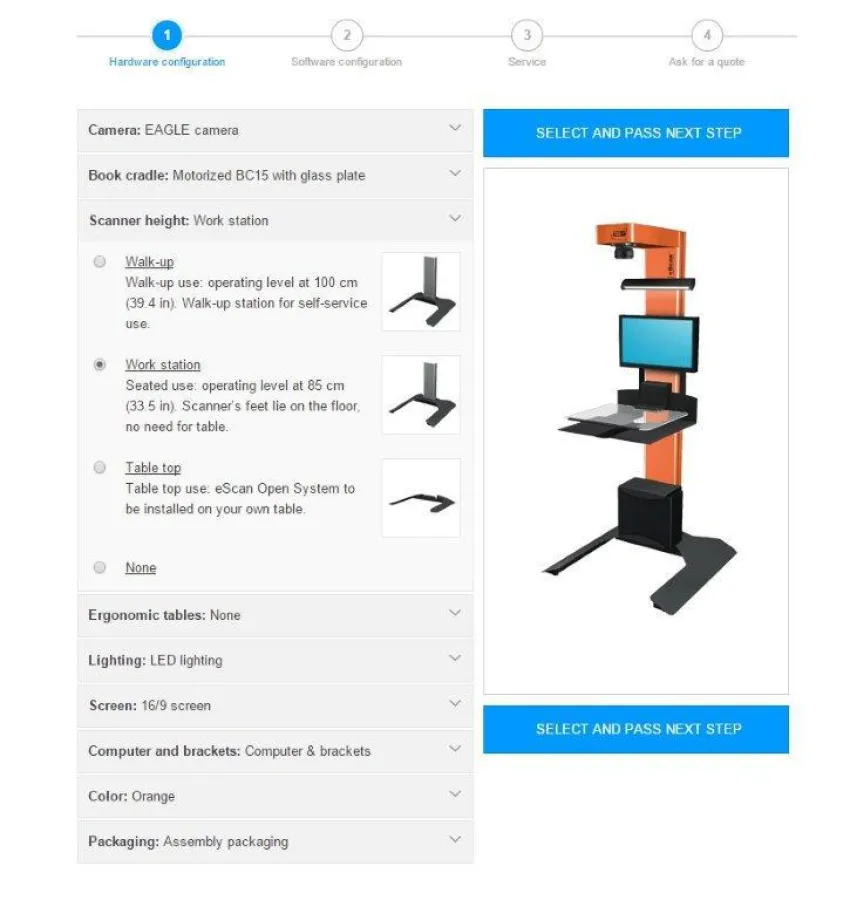 Der eScan Configurator der Walter Nagel GmbH aus Bielefeld