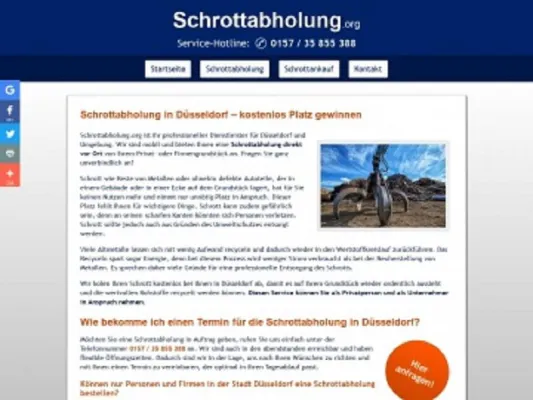 Bild: Schrottabholung Düsseldorf ? Schrottabholung.org