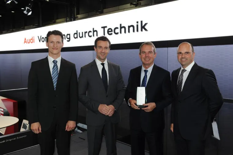 Audi Zentrum Potsdam gewinnt Königsdisziplin der Audi Wettbewerbe: den Audi Business Cup Bild: Audi Zentrum Potsdam gewinnt Königsdisziplin der Audi Wettbewerbe: den Audi Business Cup