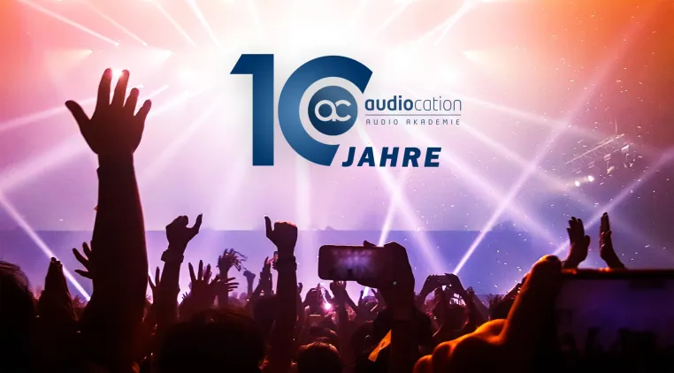 Zehn Jahre Audiocation – Tracks, Bytes & Rock’n‘Roll! Bild: Zehn Jahre Audiocation – Tracks, Bytes & Rock’n‘Roll!