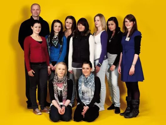 Bild: Girls' Day 2010 in der SanderWerbung: Schülerinnen schnupperten einen Tag lang Praxisluft in der Werbeagentur