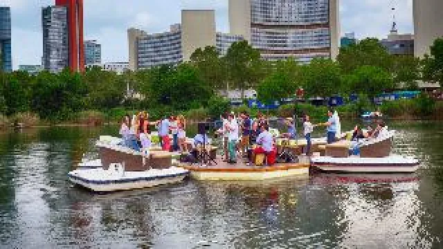 Relaxt in den Feierabend: After Work Chill-Outs auf der Alten Donau Bild: Relaxt in den Feierabend: After Work Chill-Outs auf der Alten Donau