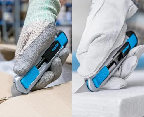 JEDE MENGE POWER. DIE NEUEN SICHERHEITSMESSER VON MARTOR. Bild: JEDE MENGE POWER. DIE NEUEN SICHERHEITSMESSER VON MARTOR.