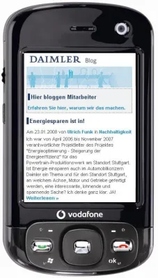 Bild: adesso mobile entwickelt Mobilportal für die Daimler AG