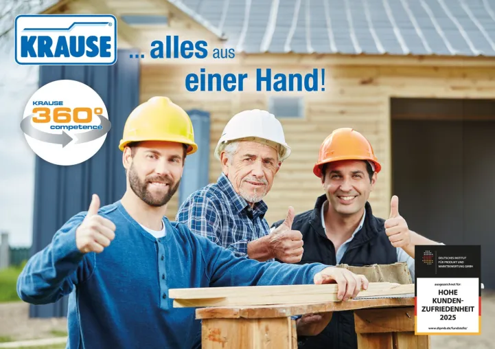 Bild: KRAUSE 360° competence: Ganzheitliche Steigtechnik-Kompetenz für sichere und effiziente Arbeitsprozesse