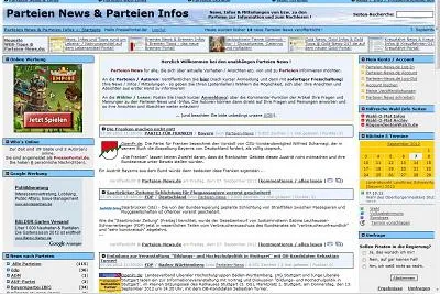 Bild: Relaunch von Parteien-News.de erfolgreich