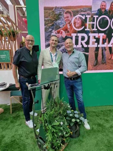 Bild: Irre irisch - Finnegan Events mischt die Business-Messe IMEX 2025 in Frankfurt auf