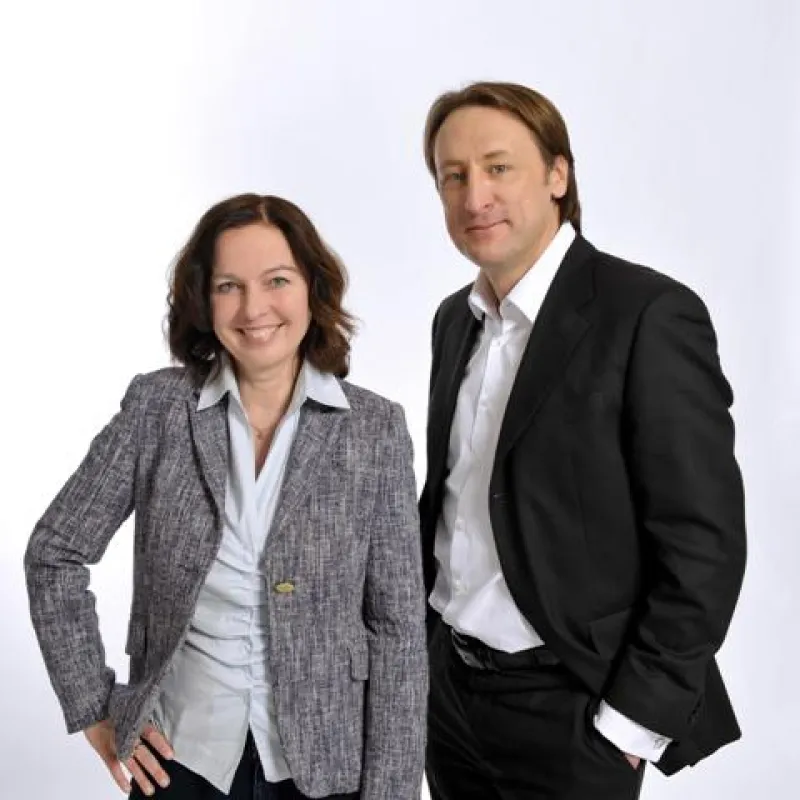 Ausbildungsleiter Thorsten Visbal und Svenja Hofert