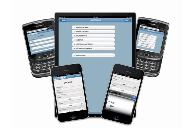 Bild: BYOD für SAP-Logistikprozesse mit smiScanWeb