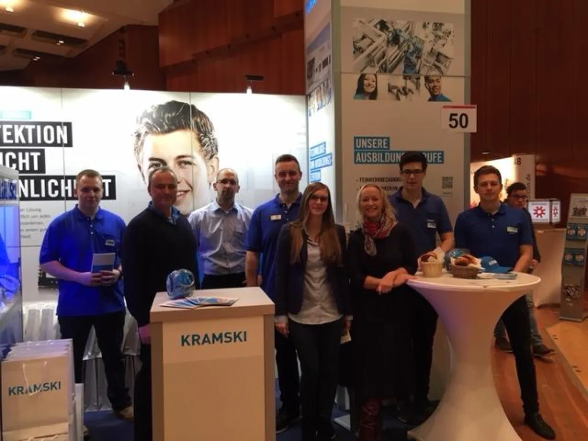 Der Auftritt der KRAMSKI GmbH auf der „Beruf aktuell“ war wieder ein voller Erfolg.
