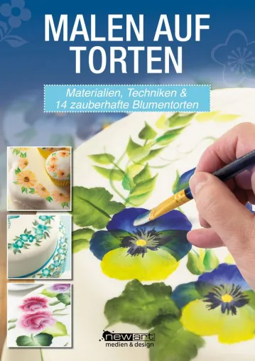 Malen auf Torten: Da wird die Kaffeetafel zum Kunstwerk Bild: Malen auf Torten: Da wird die Kaffeetafel zum Kunstwerk