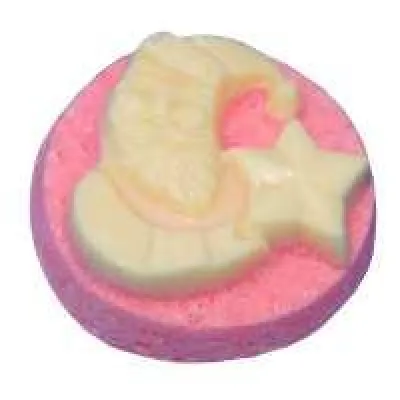 Santariffic Badetab von Heymountain: Kakaobutterpflegebad mit fröhlichem Duft nach Mandarinen. Bild: Santariffic Badetab von Heymountain: Kakaobutterpflegebad mit fröhlichem Duft nach Mandarinen.