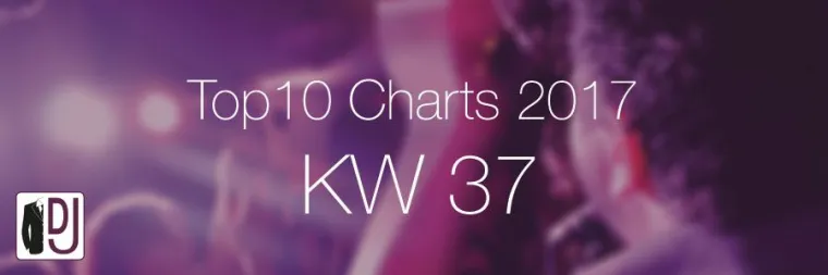Bild: Aktuelle Top Ten-Charts KW 37/2017