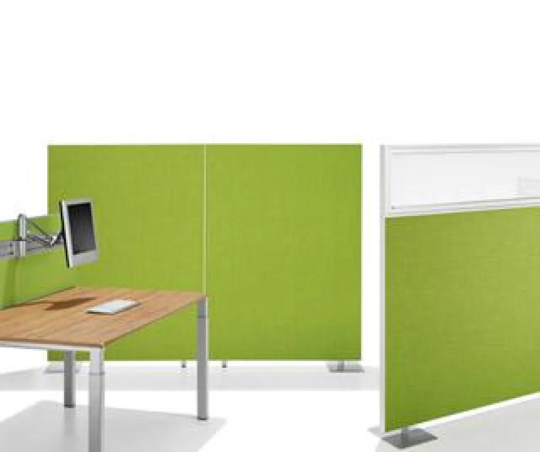 Sorgt auch bei Audi für mehr Behaglichkeit und Leistung im Büro: Akustiksystem WINEA SINUS von WINI