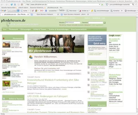 Bild: pferdehessen.de – Neues Pferde- und Reitsportportal für Hessen