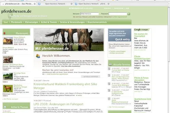 Bild: pferdehessen.de – Neues Pferde- und Reitsportportal für Hessen