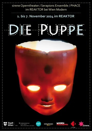 sirene Operntheater bei Wien Modern 2024: DIE PUPPE - EIN OPEROID (UA) Bild: sirene Operntheater bei Wien Modern 2024: DIE PUPPE - EIN OPEROID (UA)