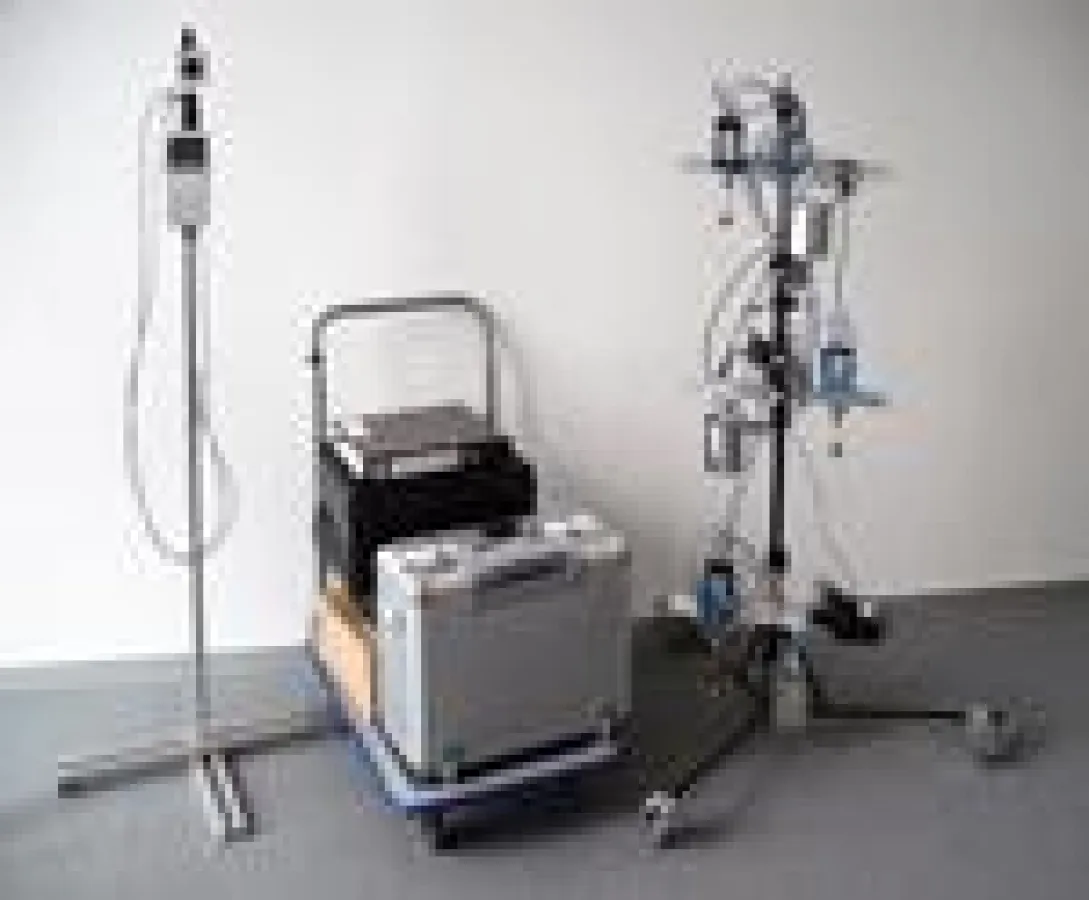 Der mobile Messbaum © Fraunhofer IBP