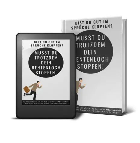 Bild: Bist du gut im Sprüche klopfen? Musst du trotzdem dein Rentenloch stopfen!