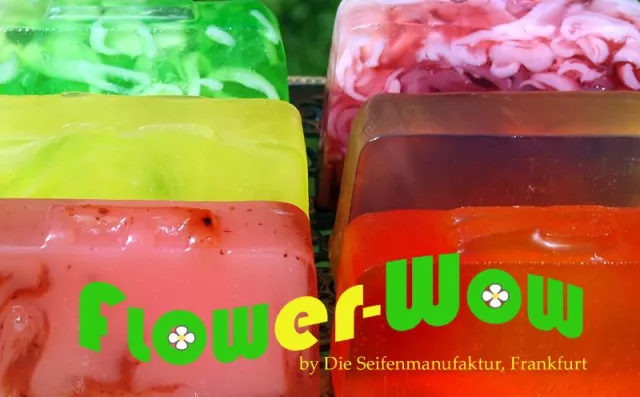 Bild: Where have all the flowers gone? -  Die Seifenmanufaktur Frankfurt präsentiert neue Blumenserie “Flower-WoW”