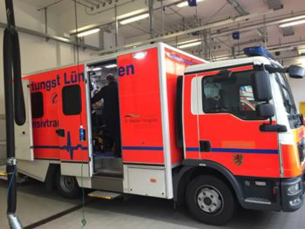 Intensivtransport gemäß DIVI