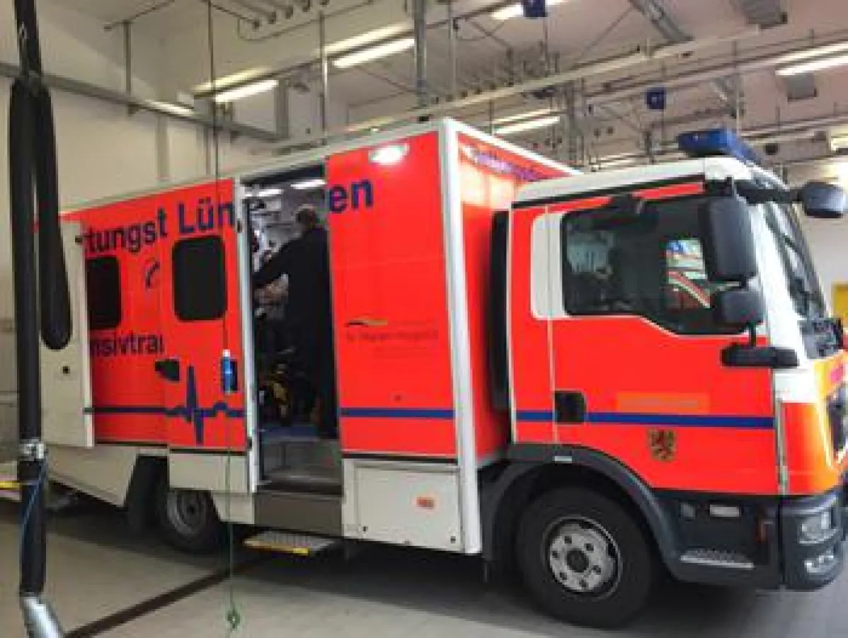 Intensivtransport gemäß DIVI