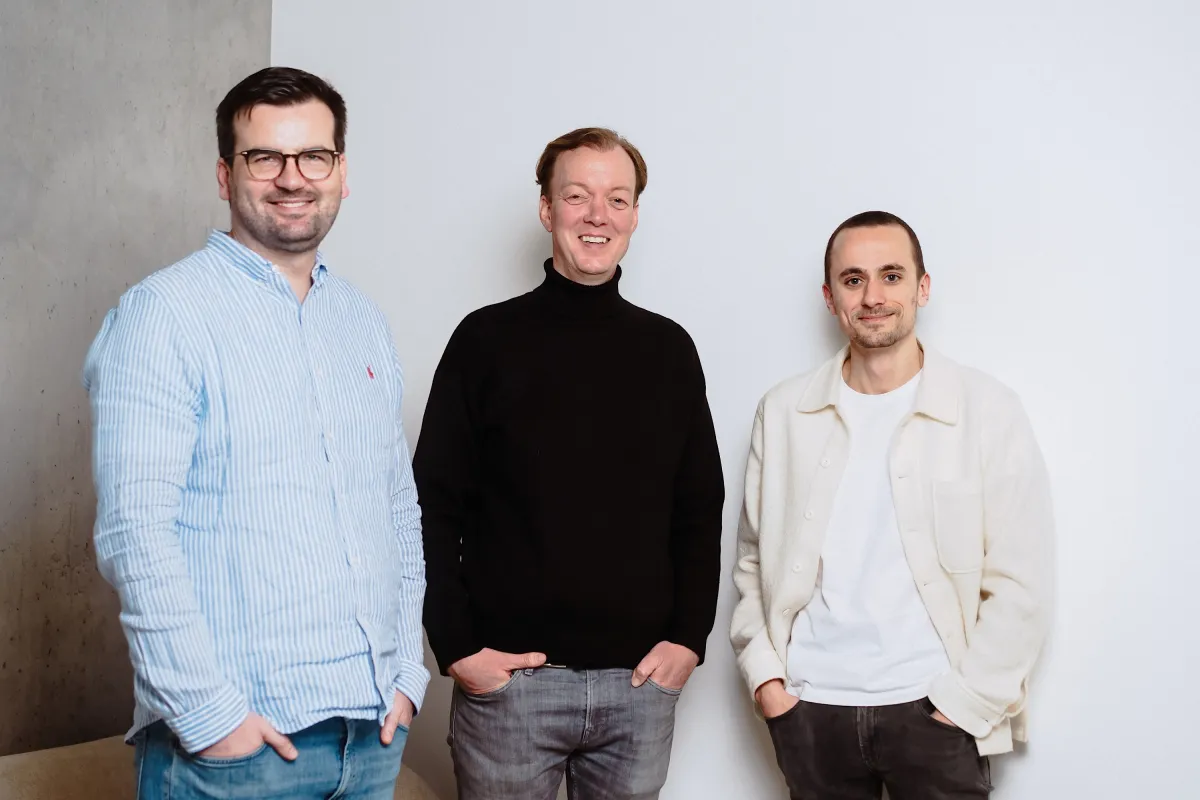 Gründer: Simon Engelhorn, Matthias Storch und Marc Schauer (© insage.io)