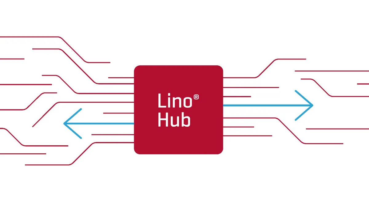 Lino® Hub Software zur Optimierung von Geschäftsprozessen in der Fertigungsindustrie. (© Lino GmbH)