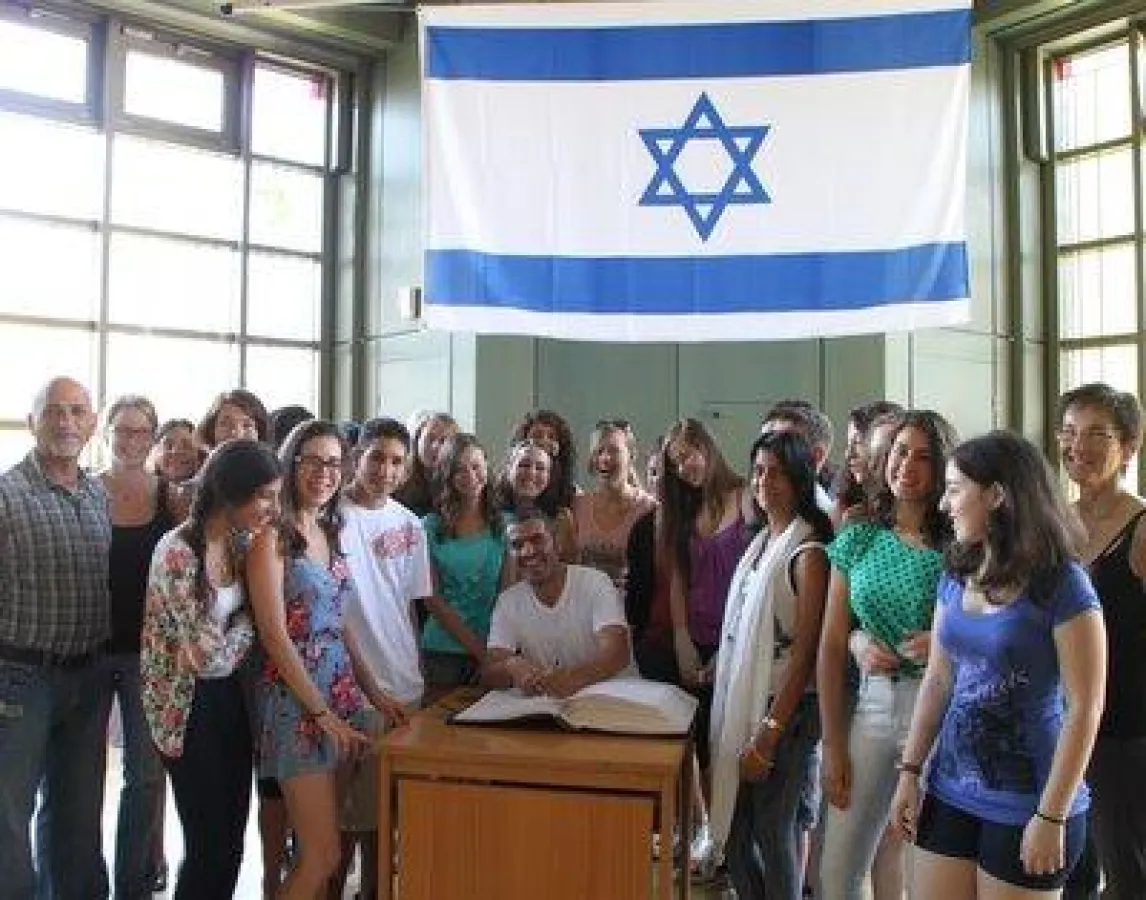 Eintrag in das goldene Buch der Stadt Georgsmarienhütte