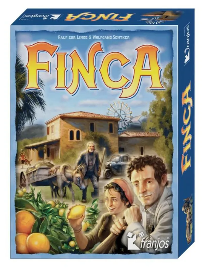 Familienspiel FINCA von franjos Spieleverlag ist wieder erhältlich