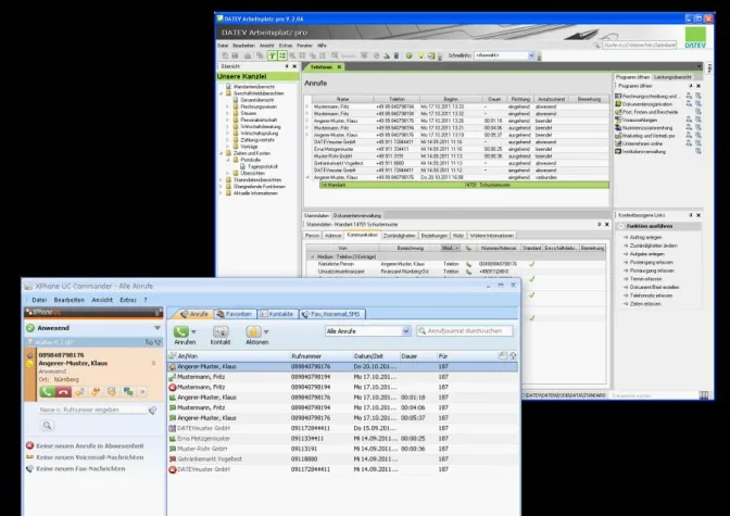 Bild: Neue Lösung für TelefonieIntegration in die DATEV pro Software zur Verbesserung der Kommunikation in Kanzleien