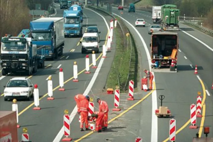 Immer weniger Autobahnbaustellen Bild: Immer weniger Autobahnbaustellen