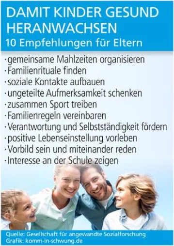 Bild: Damit Kinder gesund heranwachsen