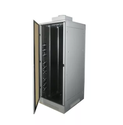 Bild: Energiesparen durch Wärmerückgewinnung im EDV-Schrank.